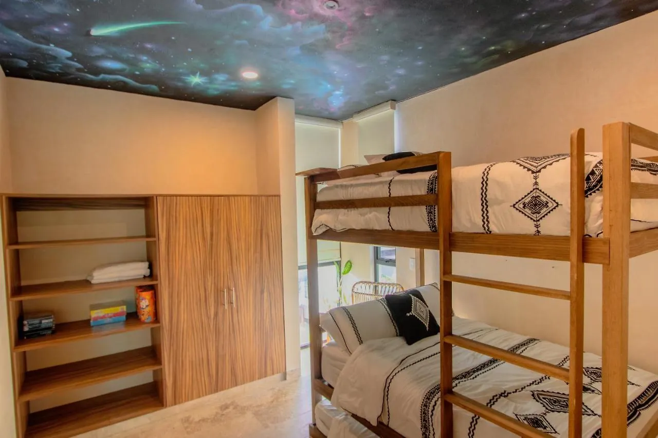 Apartment Ph-4-Groups 3Br Priv-Rooftop 18Pax @Aldea Zama Tulum